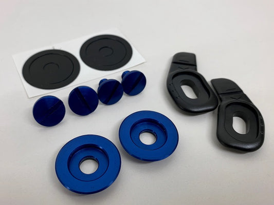 Arai アライヘルメット ネジセット for GP-6 SK-6 ブルー カスタム