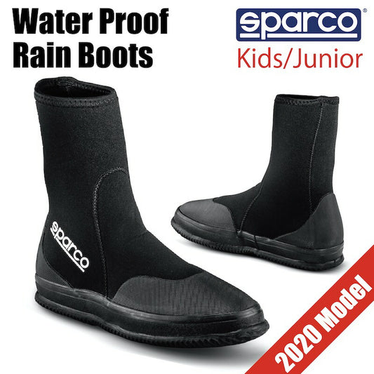 【キッズ】レーシングブーツ スパルコ ウォータープルーフ 耐水 レインブーツ レーシング カート キッズ ジュニア ユース
