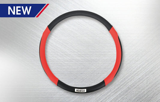 スパルココルサ ステアリングカバー S レッド SPC1113RSJ_S ステアリングアクセサリー