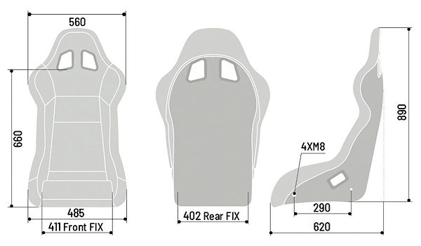 Sparco スパルコ レーシングシート EVO SKY QRT バケットシート