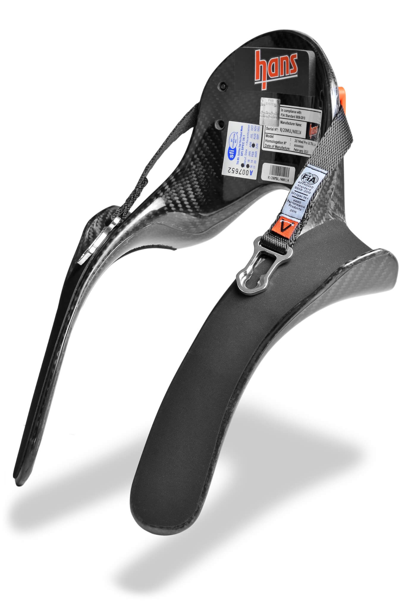 HANS Pro Ultra Lite 20° PA Sliding No Anchor Kit ハンス プロウルトラ ライト FIA 8858-2010