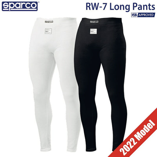 スパルコ アンダーウェア RW-7 ロングパンツ 2022年モデル FIA公認 4輪 カート 走行会