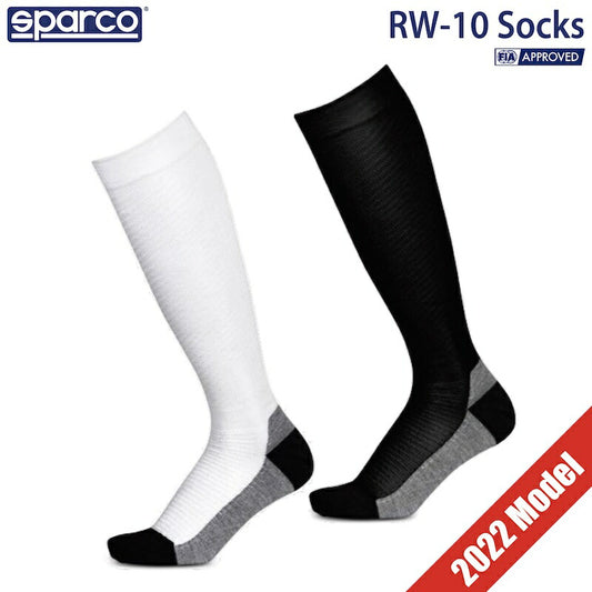 スパルコ アンダーウェア RW-10 ソックス 2022年モデル FIA公認 靴下 4輪 カート 走行会
