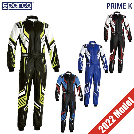スパルコ レーシングスーツ PRIME K キッズ プライム ケー 2022年モデル CIK-FIA公認 Sparco カート 走行会 ジュニア サイズ