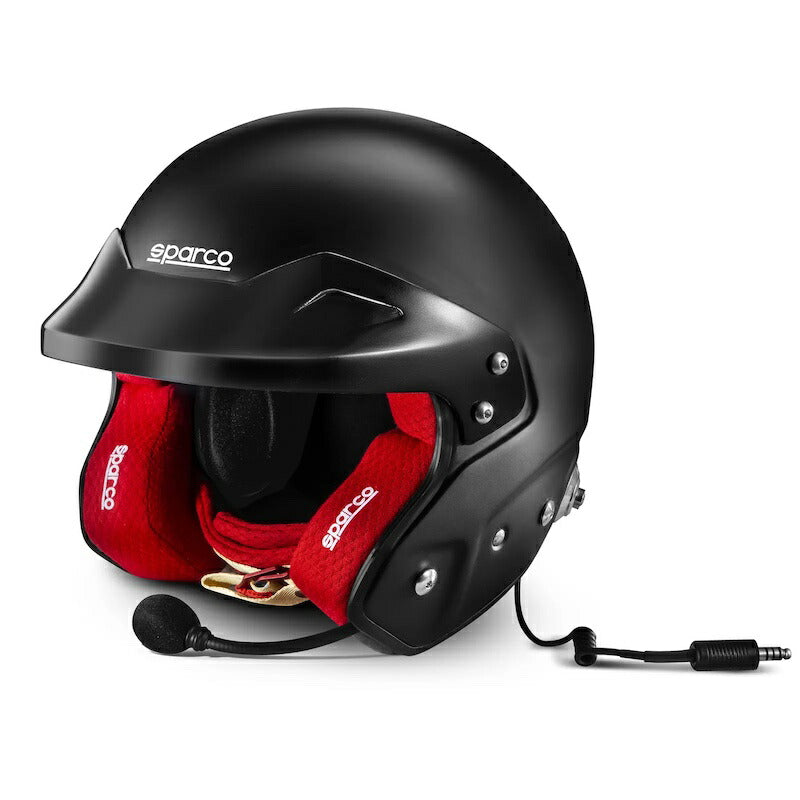 スパルコ ヘルメット RJ-i 2022年モデル FIA公認 Sparco アール ジェー アイ 4輪 走行会 ジェットヘルメット インカム