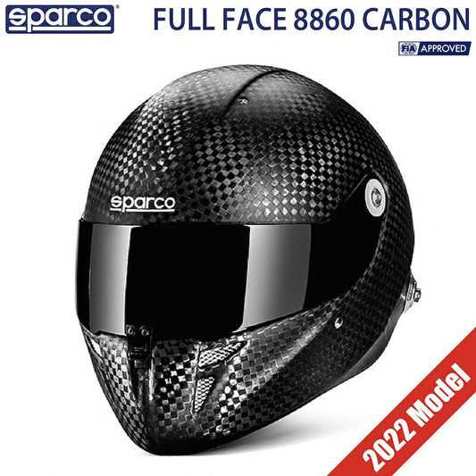 スパルコ ヘルメット フルフェイス 8860 カーボン 2022年モデル FIA公認 Sparco FULL FACE 8860 CARBON 4輪 走行会 フルフェイスヘルメット