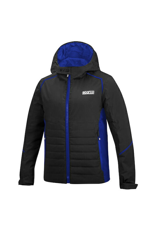 スパルコ ウインター ジャケット 2022年モデル Sparco WINTER JACKET チームウェア アウター 廃盤色 グレー・ブラックブルー