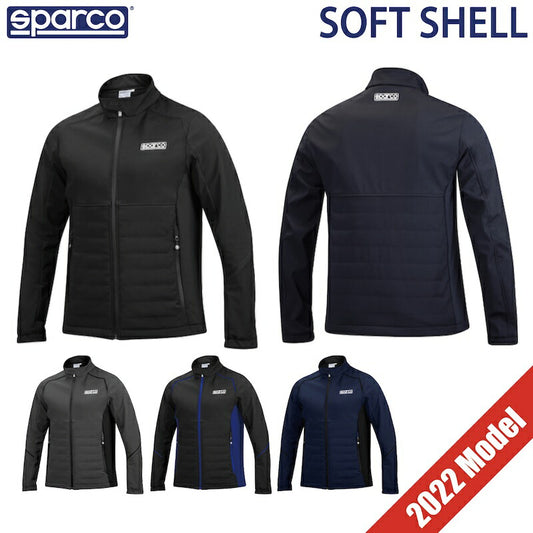 スパルコ ソフトシェル 2022年モデル Sparco SOFTSHELL チームウェア アウター