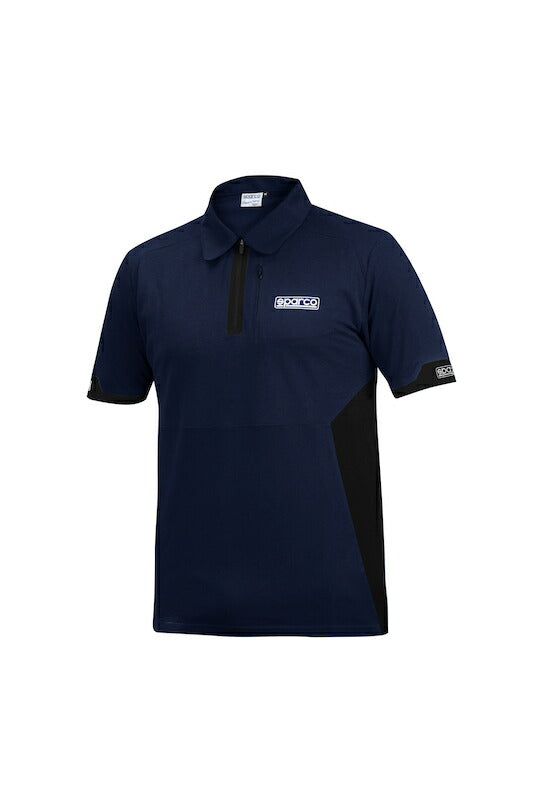 スパルコ ポロ ジップ 2022年モデル Sparco POLO ZIP チームウェア ポロシャツ