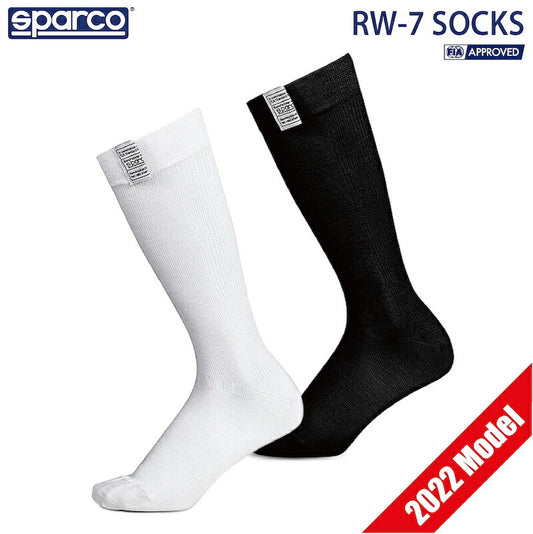 スパルコ アンダーウェア RW-7 ソックス FIA公認 靴下 4輪 カート 走行会