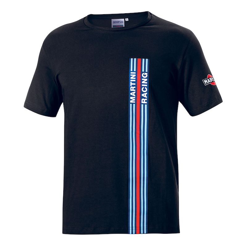 マルティニレーシング Tシャツ ビッグ ストライプ 2022年モデル スパルコ SPARCO MARTINI RACING T-SHIRT BIG STRIPES