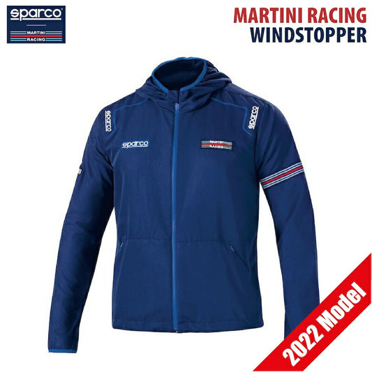 マルティニレーシング ウインドストッパー 2022年モデル スパルコ SPARCO MARTINI RACING WINDSTOPPER アウター ジャケット ウインドブレーカー