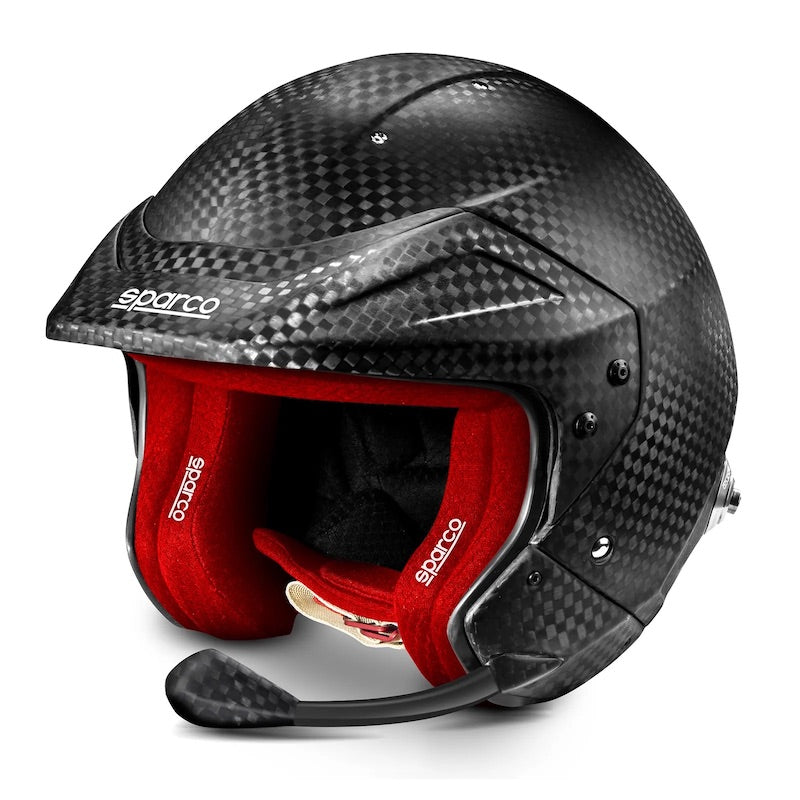 スパルコ ヘルメット OPEN FACE 8860 CARBON 2022年モデル FIA公認 Sparco オープン フェイス 8860 カーボン 4輪 走行会 ジェットヘルメット インカム