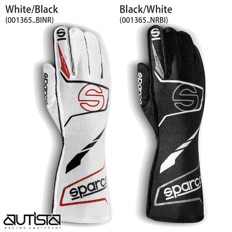 スパルコ レーシンググローブ フツーラ FIA8856-2018公認 Sparco FUTURA 4輪 走行会 外縫い