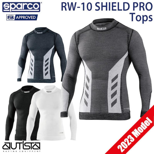 スパルコ アンダーウェア トップス RW-10 SHIELD PRO FIA8856-2018公認 Sparco シールドプロ 長袖 耐火 4輪 走行会 2023年モデル