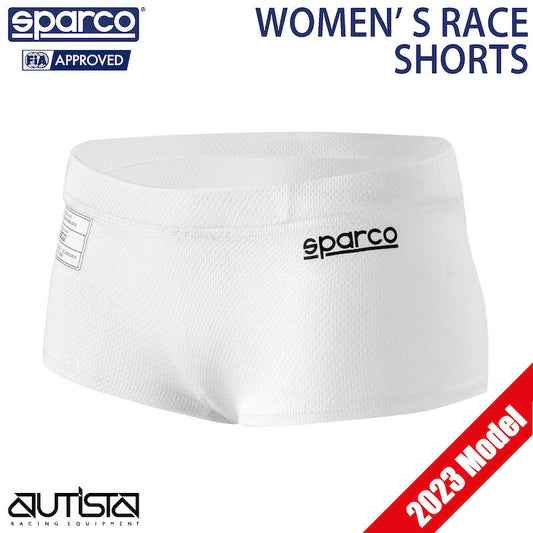 スパルコ アンダーウェア ショーツ WOMEN'S RACE SHORTS FIA8856-2018公認 Sparco 耐火 4輪 走行会