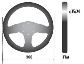 スパルコ ステアリングホイール P300