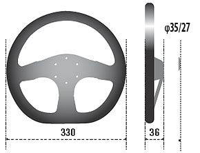 スパルコ ステアリングホイール R353