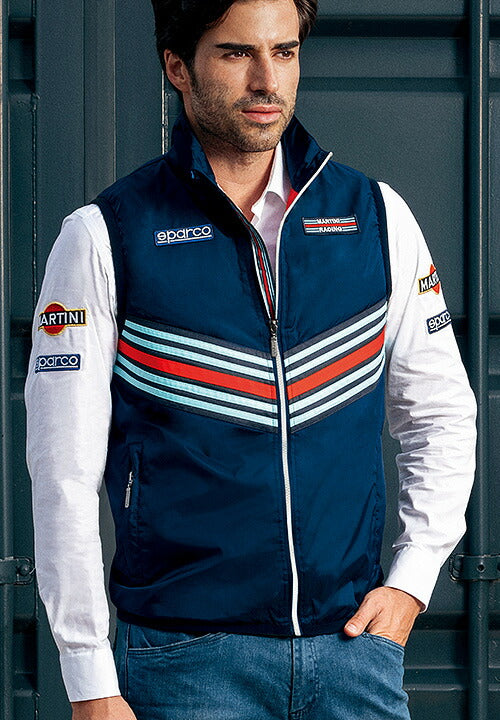 マルティニレーシング レプリカ ベスト 2022年モデル スパルコ SPARCO MARTINI RACING REPLICA VEST