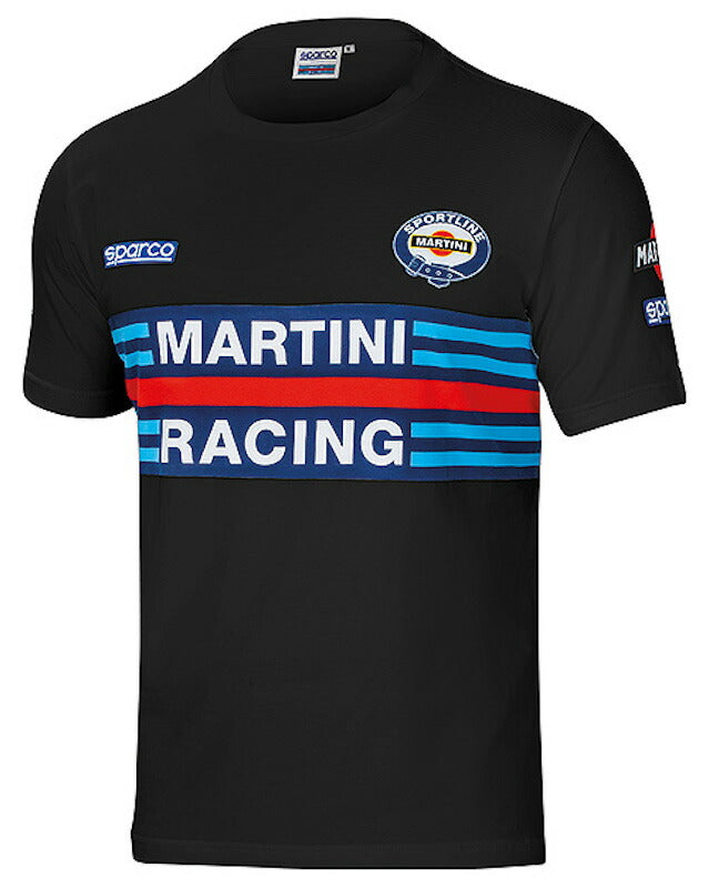 Sparco MARTINI T-SHIRT REPLICA スパルコ マルティニ レーシング Tシャツ レプリカ 半袖 レーシングウェア