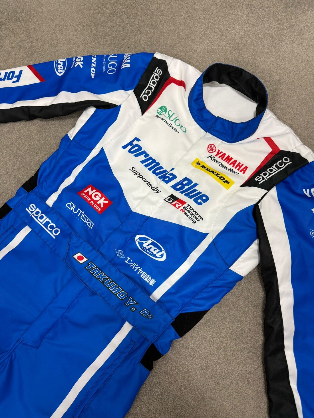 YAMAHA Formula Blue様 全日本カート選手権 FP-3 / YAMAHASSドライバースーツ