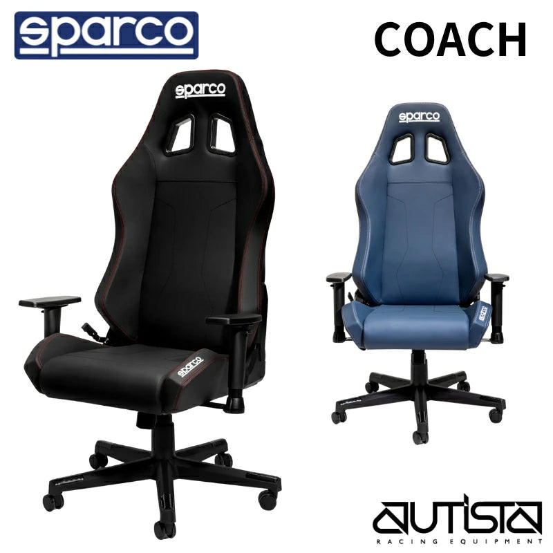 <2026NEW>スパルコ ゲーミングチェア オフィスチェア COACH コーチ SPARCO