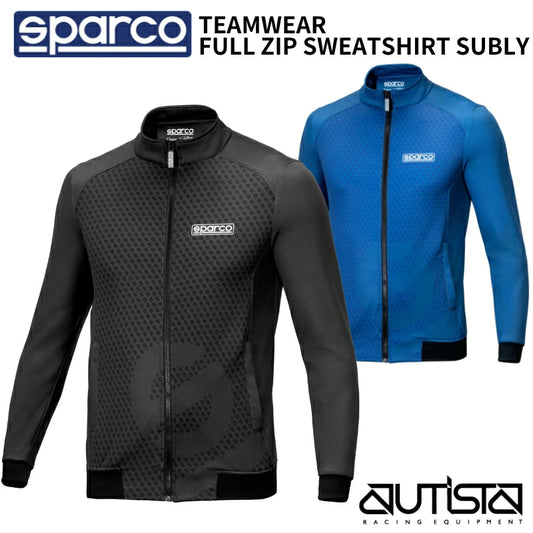 <2026NEW＞スパルコ スウェットシャツ TEAMWEAR FULL ZIP SWEATSHIRT SUBLY チームウェア フルジップスウェットシャツ サブリメーション