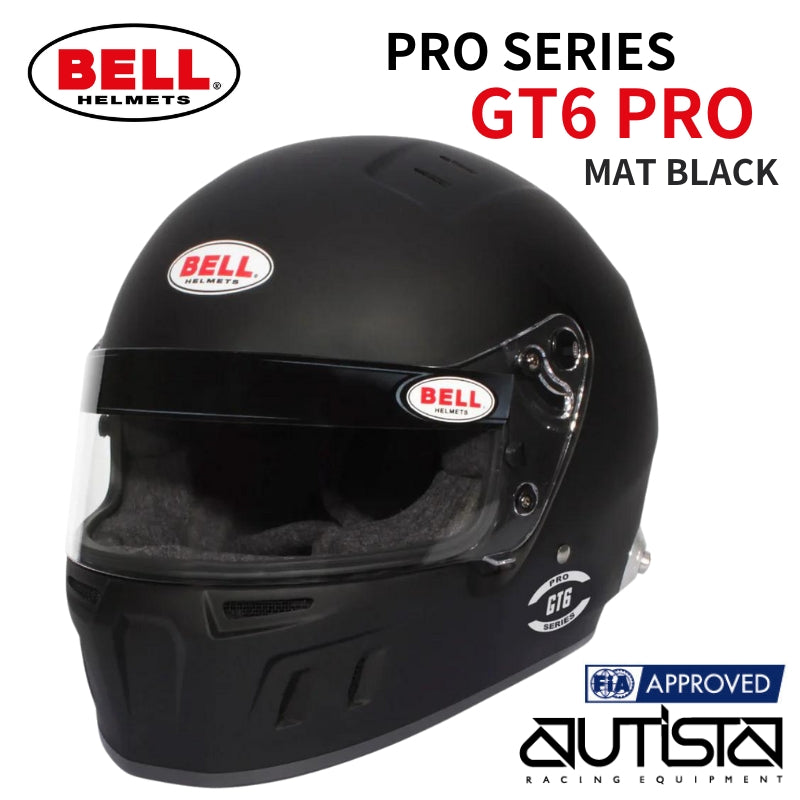 BELL RACING HELMET |GT6 PRO MatteBlack – スパルコ専門店アウティスタ