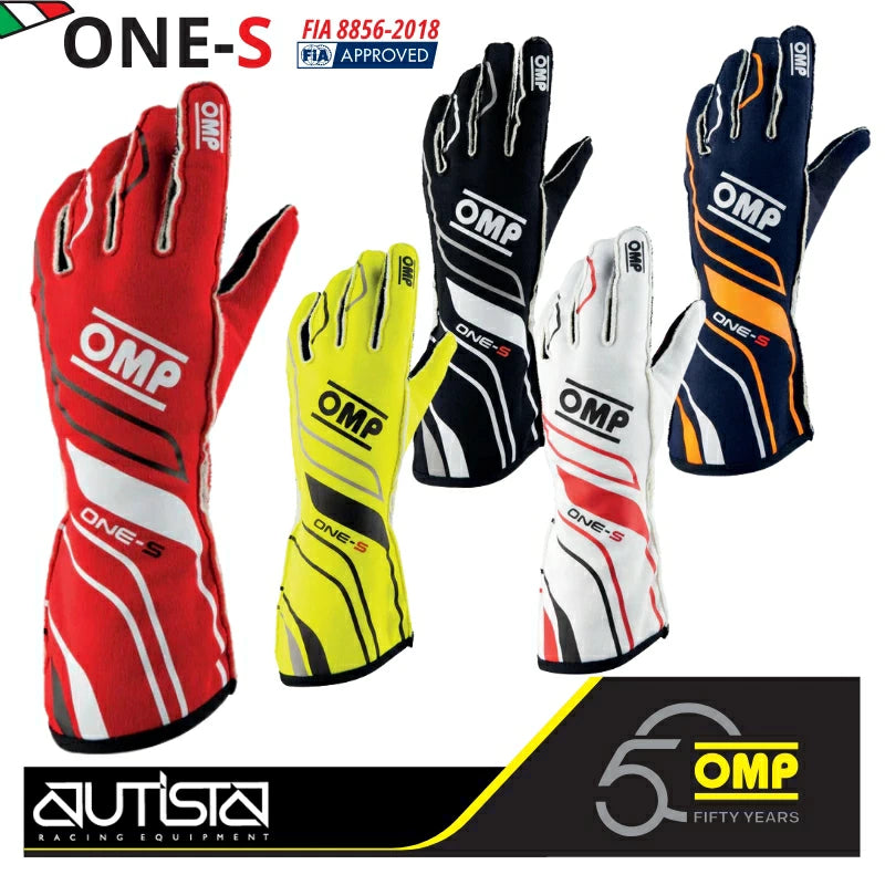 OMP　FIRST GLOVES FIA 8856-2018