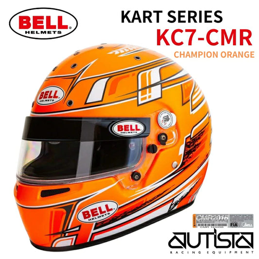 BELL RACING HELMET |  KC7-CMR CHAMPION ORANGE