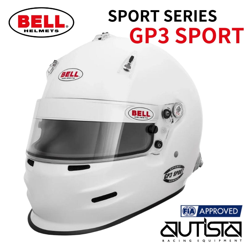 BELL RACING HELMET |GP3 SPORT White