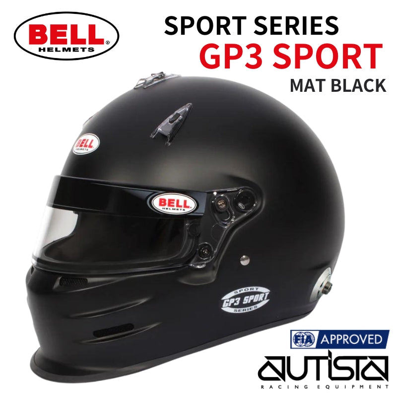 BELL RACING HELMET |GP3 SPORT　MatteBlack