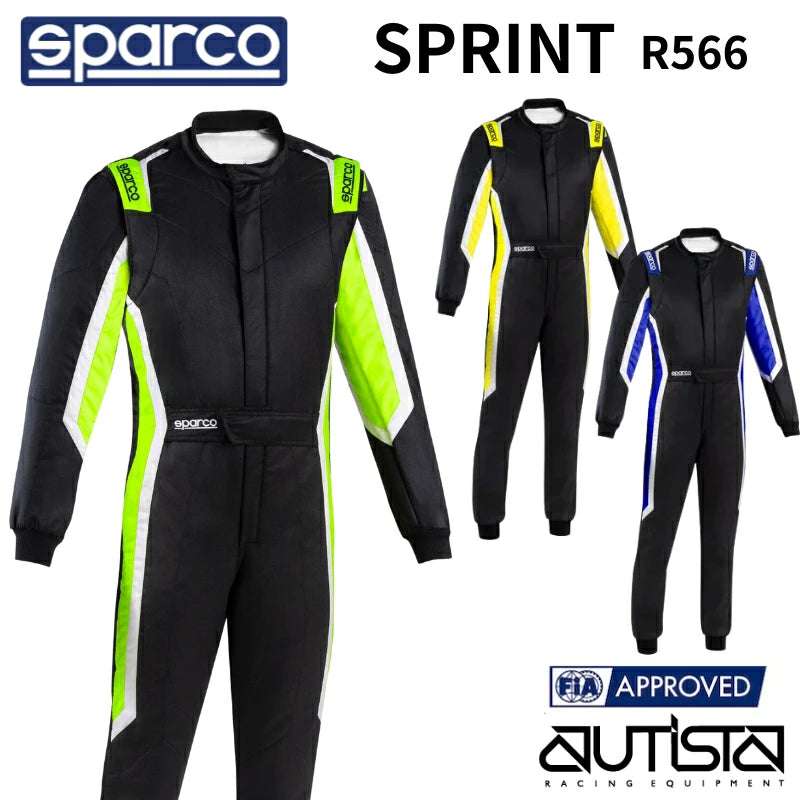 【2025NEW】スパルコ レーシングスーツ スプリントプロ 四輪用　 Sparco SPRINTPRO FIA8856-2018公認