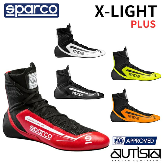 【2025NEW】スパルコ レーシングシューズ エックスライトプラス　四輪用　Sparco X-LIGHTPLUS　FIA8856-2018公認