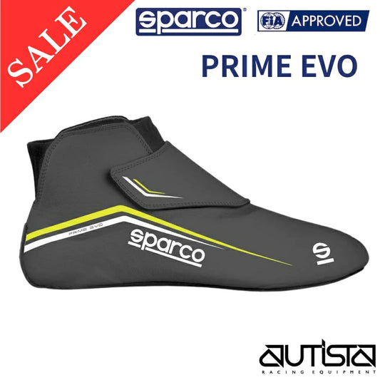 スパルコ レーシングシューズ プライム エボ FIA8856-2018公認 Sparco PRIME EVO 4輪 走行会 色廃番