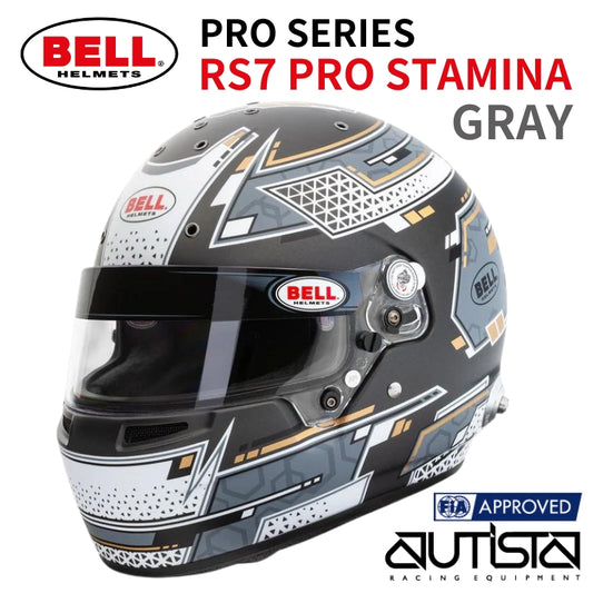 BELL RACING HELMET |RS7 PRO STAMINA Grey