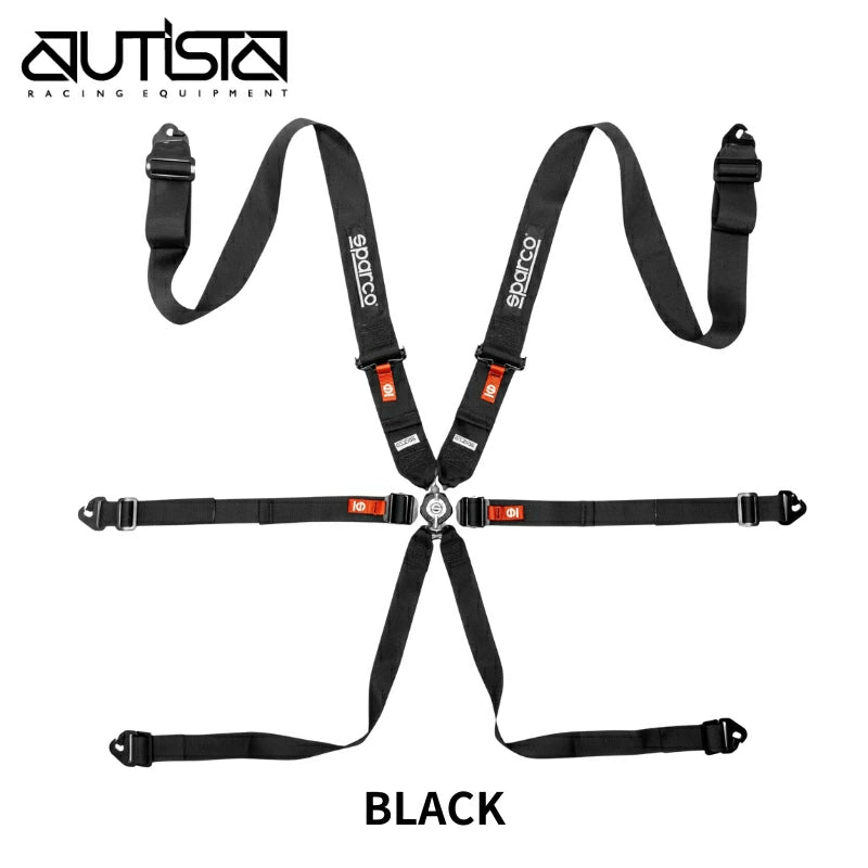 <2026NEW>スパルコ レーシングハーネス 四輪用 6点式 COMPETITION H-3 STEEL コンペティションH-3スチール