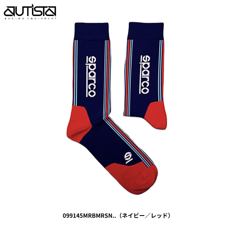 Sparco MARTINI RACING ICONIC DESIGN SOCKS スパルコ ソックス マルティニ レーシング デザインソックス2024年NEWモデル