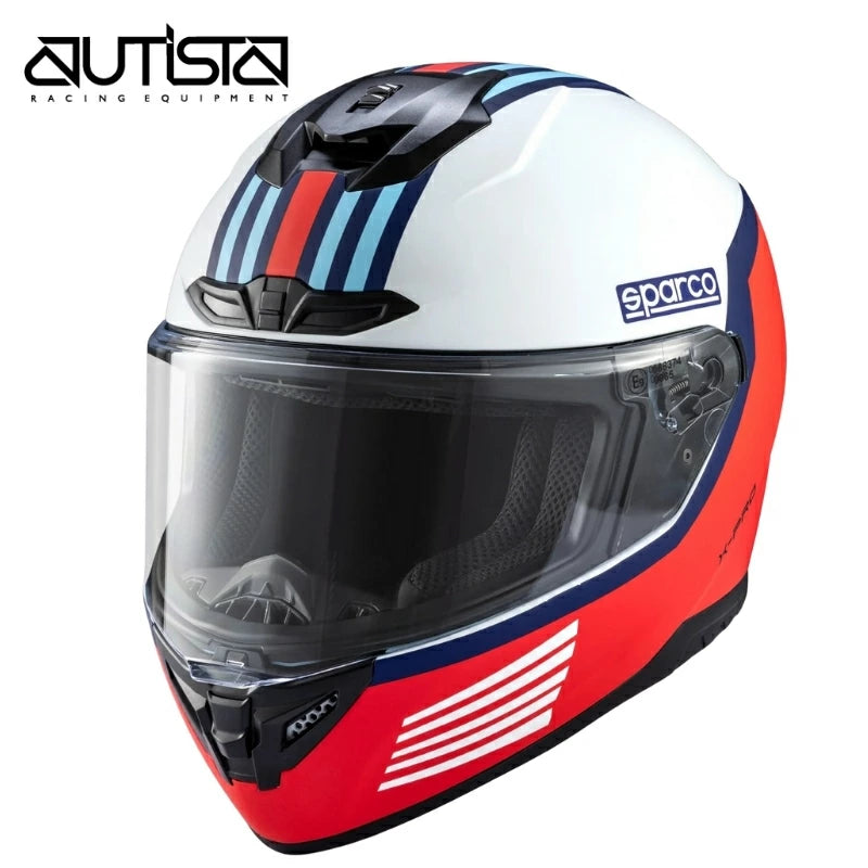 ＜2026NEW＞スパルコ マルティニ レーシングヘルメット カート用 X-PRO エックスプロ