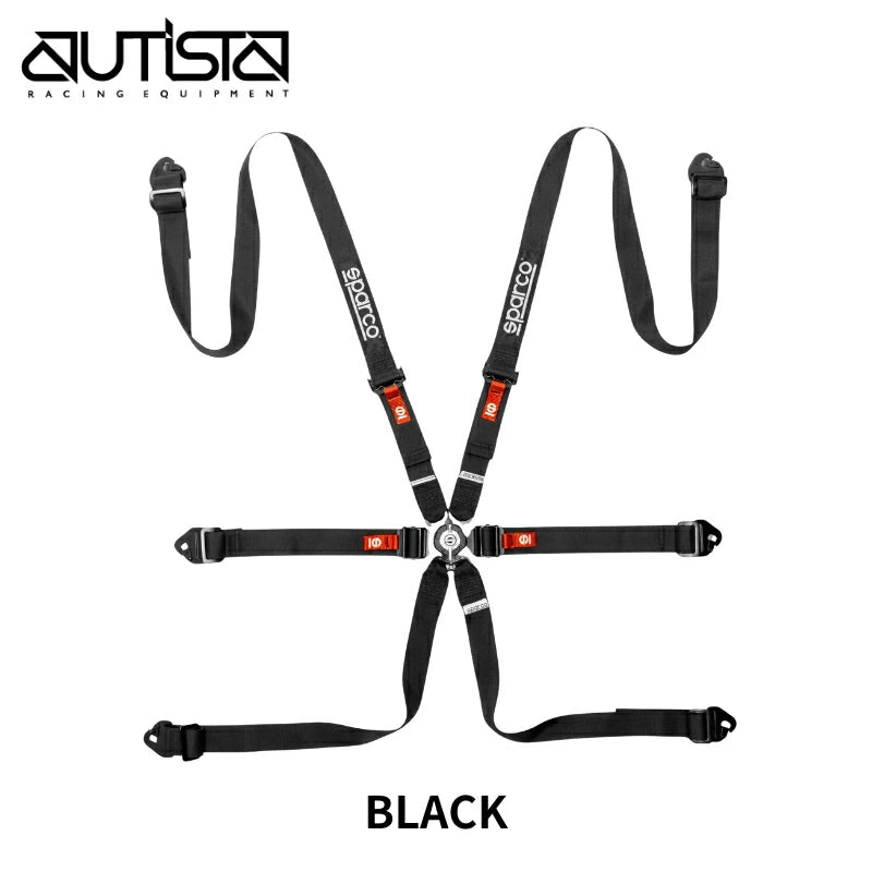 <2026NEW>スパルコ レーシングハーネス  6点式 COMPETITION H-2 PD STEEL コンペティションH-2プルダウンスチール