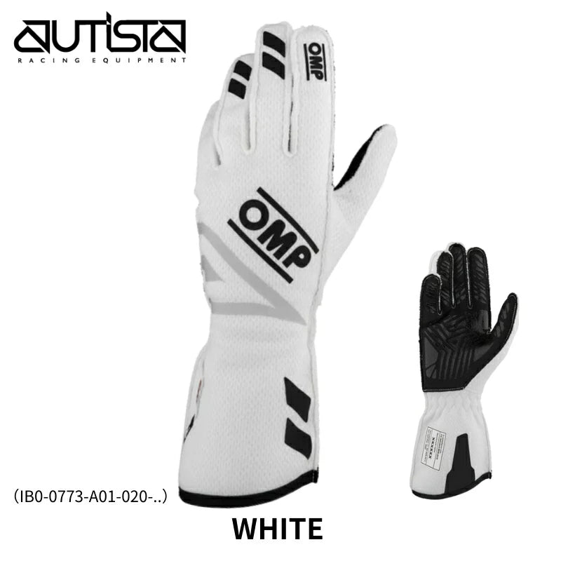 OMP ONE EVO X GLOVE ホワイト(W) Lサイズ レーシンググローブ OMP ONE EVO X GLOVE ホワイト(W) Lサイズ レーシンググローブ