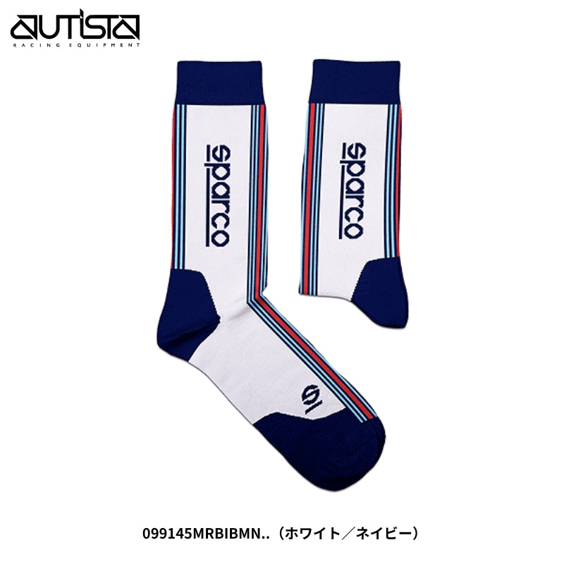 Sparco MARTINI RACING ICONIC DESIGN SOCKS スパルコ ソックス マルティニ レーシング デザインソックス2024年NEWモデル