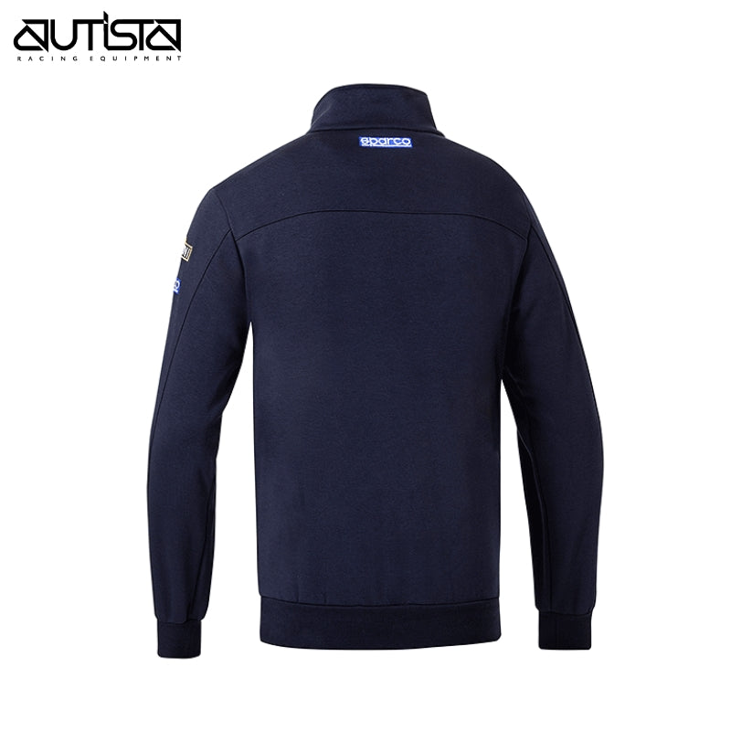 Sparco MARTINI RACING HALF ZIP SWEATSHIRT スパルコ マルティニ レーシング ハーフジップスウェットシャツ 2024年NEWモデル