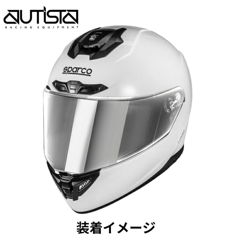 スパルコ ミラーバイザー MIRRORED VISOR SPARCO For X-PRO エックスプロシリーズ用