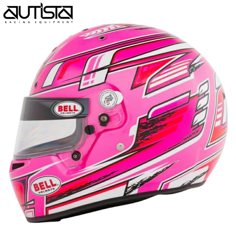 BELL RACING HELMET |  KC7-CMR CHAMPION PINK