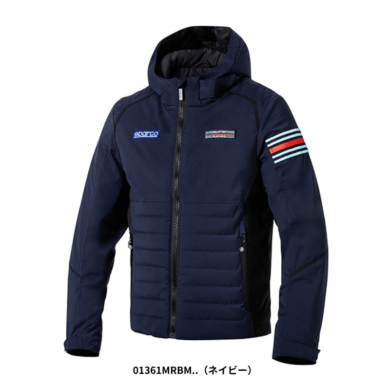 Sparco MARTINI RACING WINTER JACKET スパルコ マルティニ レーシング ウィンタージャケット 2024年NEWモデル