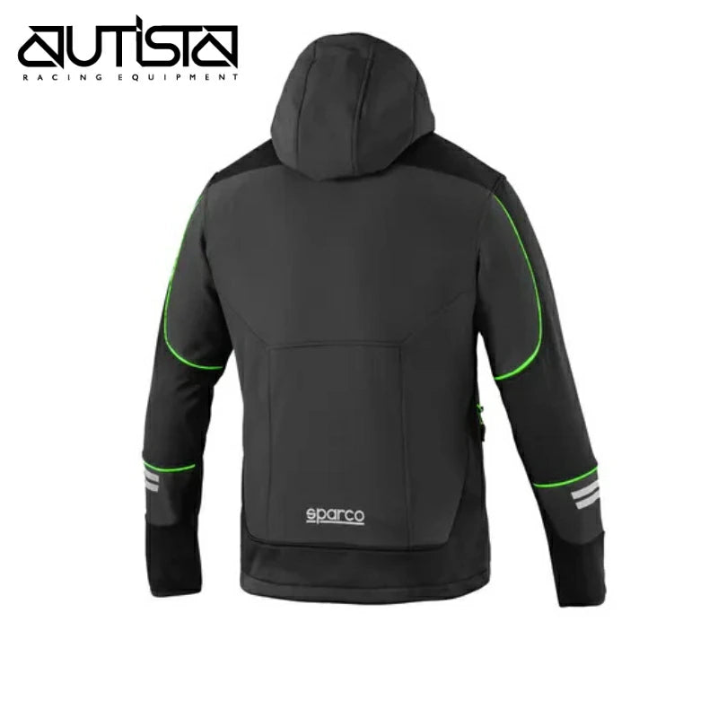 【2025年NEWカラー追加】Sparco ジャケット TECH SOTF SHELL スパルコ テック ソフトシェル チームウェア メカニックウェア