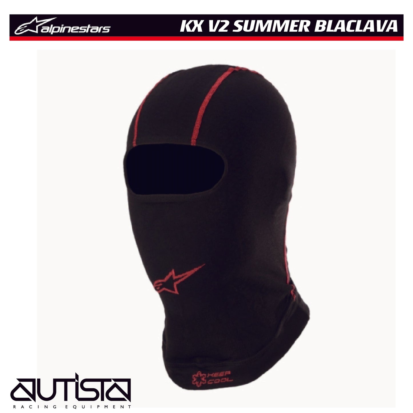 アルパインスターズ フェイスマスク KX V2 SUMMER BALACLAVA 2025.1