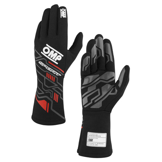 OMP SPORT GLOVES FIA 8856-2018