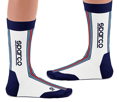 Sparco MARTINI RACING ICONIC DESIGN SOCKS スパルコ ソックス マルティニ レーシング デザインソックス2024年NEWモデル